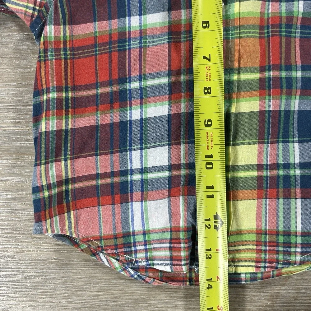 Ralph Lauren 18M Lot Of‎ 2 Oxford And Plaid Button Down Classic Preppy